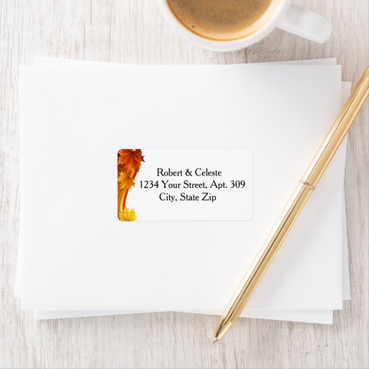 カスケード紅葉 ラベル (インサイチュ)