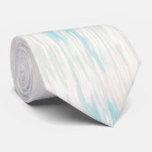 カスケード色：ブルーと赤面の水色 ネクタイ (ロール)