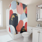 カスケード鮮やかシャワーカーテン シャワーカーテン (インサイチュ)