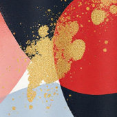 カスケード鮮やかシャワーカーテン シャワーカーテン