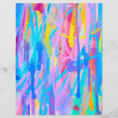 カスケード鮮やかスクラップブック紙 (裏面)