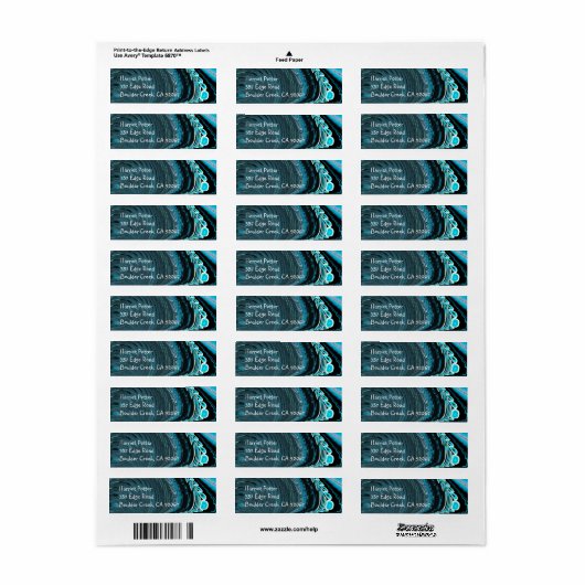 カスケード6 ラベル (フルシート)