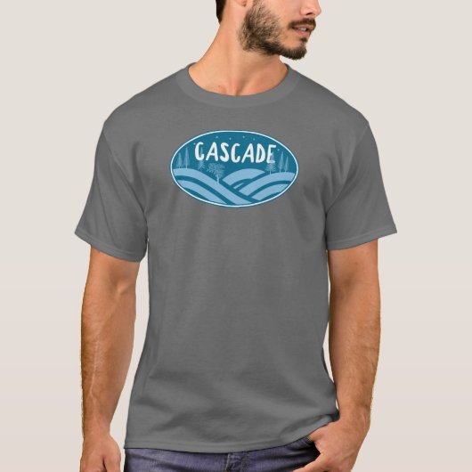 カスケード アイダホ アウトドア Tシャツ (正面)