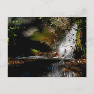 カスケード。プール。秋。瞑想 – 見る方法 ポストカード