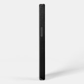 カスケード（黒）™電話/iPhoneケース iPhoneケース (右側面)