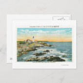 カスコベイビューオブザポートランドヘッドライトハウス ポストカード (正面/裏面)