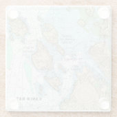 ⚓️カスコベイ本格図航海の ガラスコースター (裏面)