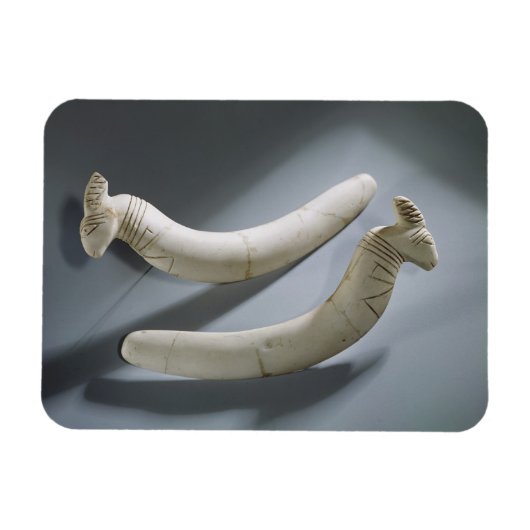 カスタネットのペア、Thinite Period（ヒポタマスiv） マグネット (横)