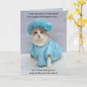 カスタマおもしろいイズ可能なラボレポート カード (黄色い花)