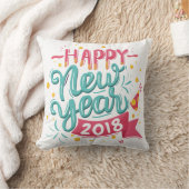 カスタマイカラフルズ可能な新年の装飾用クッション クッション (ブランケット)