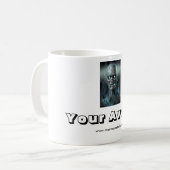 カスタマイズあなたの具象のマグ- コーヒーマグカップ (正面左)