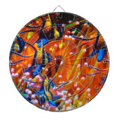 カスタマイズあなたの写真の投げ矢板を-ここに加えて下さい ダーツボード (正面)