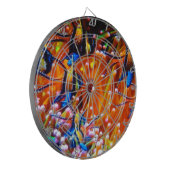 カスタマイズあなたの写真の投げ矢板を-ここに加えて下さい ダーツボード (正面左)