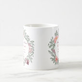 カスタマイズありがとう コーヒーマグカップ (中央)