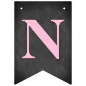 カスタマイズおめでとうございます！模擬黒板 バンティングフラッグ (第3の旗)