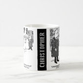カスタマイズおもしろいする2つの法律漫画 コーヒーマグカップ (中央)