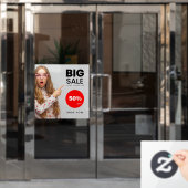 カスタマイズおもしろい一般ファッションの大売り率 ウィンドウサイン (オフィスドア)