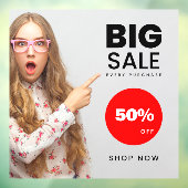 カスタマイズおもしろい一般ファッションの大売り率 ウィンドウサイン (シート3)