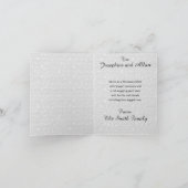 カスタマイズおもしろい可能なダシュント犬ヤッピーのクリスマス カード (内部)