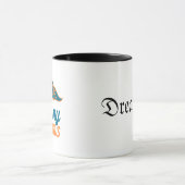 カスタマイズおもしろい可能なデザインコーヒーマグ マグカップ (中央)