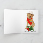 カスタマイズおもしろい可能なラボバレンタイン シーズンカード (内部)