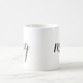 カスタマイズおもしろい可能なリテラル語 コーヒーマグカップ (中央)