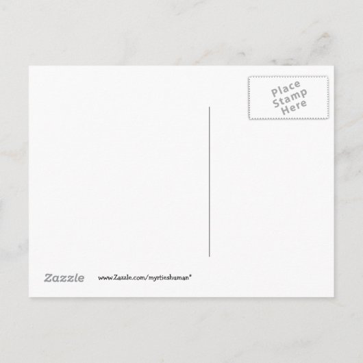 カスタマイズおもしろい可能なCat/子猫移動 案内ポストカード (裏面)