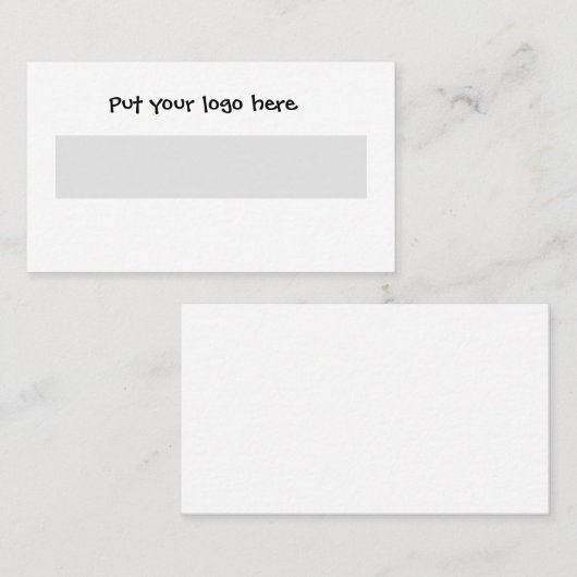 カスタマイズおもしろい 名刺 (正面/裏面)