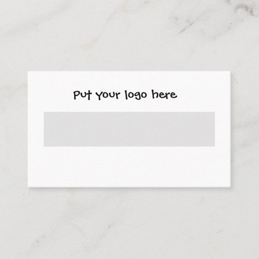 カスタマイズおもしろい 名刺 (正面)