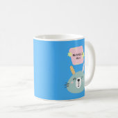 カスタマイズお前の子供のマグだ。yr kidの名前/msgを入力 コーヒーマグカップ (正面右)