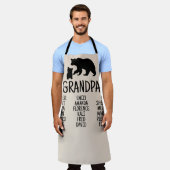 カスタマイズお土産 エプロン (着用した状態)