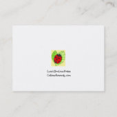 カスタマイズお弁当箱愛ノート- 名刺 (裏面)