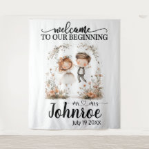 カスタマイズお洒落可能結婚な背景