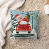 カスタマイズかわいいサンタ クッション (ブランケット)