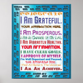 カスタマイズこのハイテク確認 ポスター