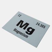 カスタマイズこの化学元素 ドアマット (アングル)