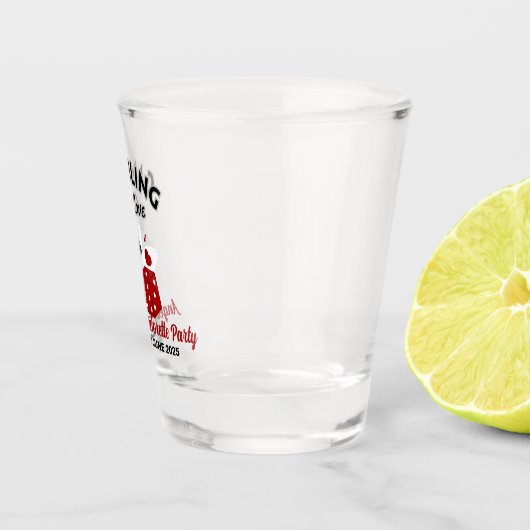 カスタマイズされたカジノラスベガス独身最後のパーティー ショットグラス (右)