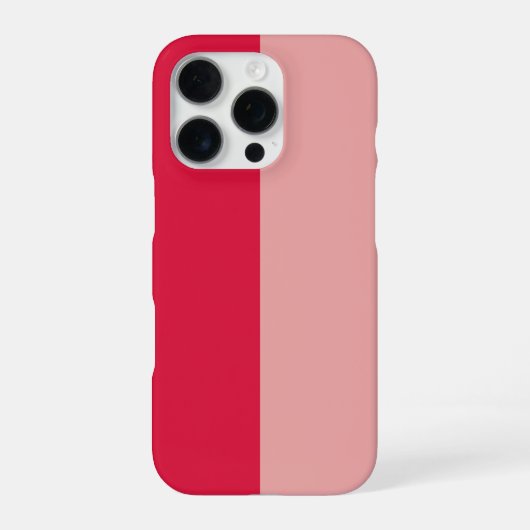 カスタマイズされたクリムゾン iPhone ケース (裏面)
