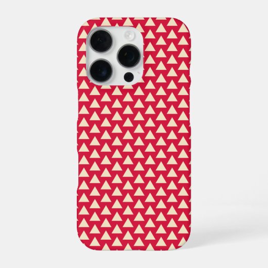 カスタマイズされたクリムゾン iPhone ケース (裏面)