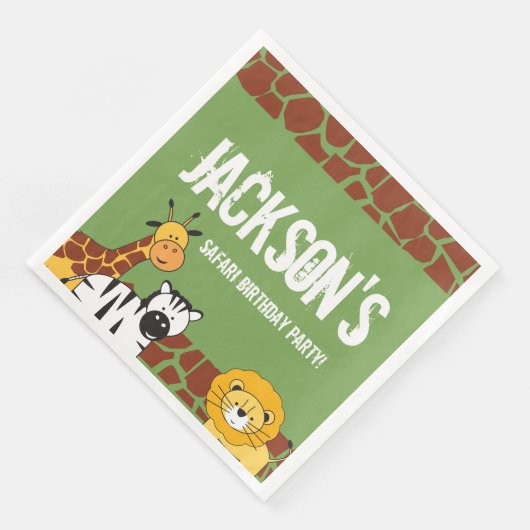 カスタマイズされたグリーンサファリキリン誕生日 (コーナー)