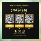 カスタマイズされたビジネスであなたの店舗をさらに魅力的にしましょう ウィンドウサイン (シート3)