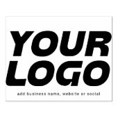 カスタマイズされたビジネス ロゴ ウェブサイト ソーシャル メディア ラバースタンプ (インプリント)
