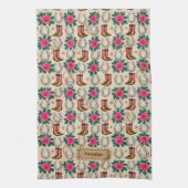 カスタマイズされたミッドウェストプリンセスデザイナー キッチンタオル (縦)