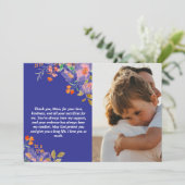 カスタマイズされた母の日のギフトと愛のメッセージ シーズンカード (スタンド正面)