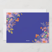 カスタマイズされた母の日のギフトと愛のメッセージ シーズンカード (裏面)