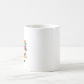 カスタマイズされた補助教員ギフト コーヒーマグカップ (中央)