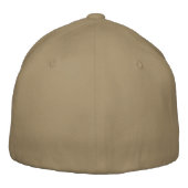 カスタマイズされた誕生年 刺繍入りキャップ (裏面)