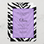 カスタマイズされた誕生日招待状 招待状 (正面/裏面)