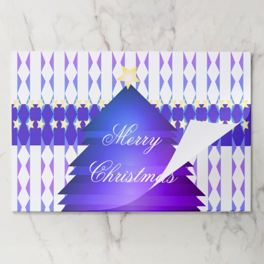 カスタマイズして色を選択する紙ランチョンマット ペーパーパッド (折り畳み)