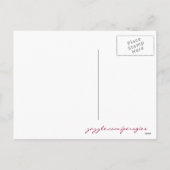 カスタマイズするウクライナのクリスマスカップケーキ シーズンポストカード (裏面)